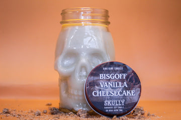 Bisgoff Vanilla Cheesecake Skully Scented Candle (VG)