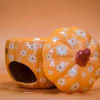 Summerween Pumpkin Oil Burner and Wax Warmer