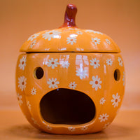 Summerween Pumpkin Oil Burner and Wax Warmer