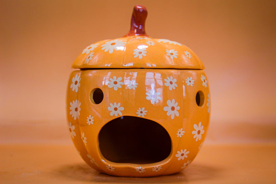 Summerween Pumpkin Oil Burner and Wax Warmer