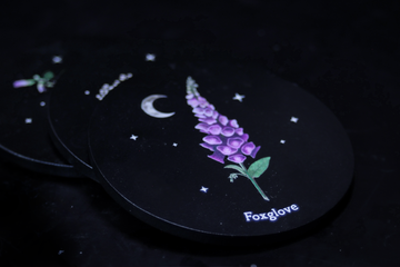 Foxglove Poison Candle Coaster