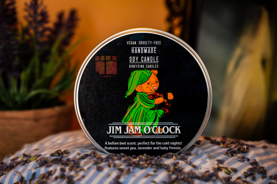 Jim Jam O'Clock Scented Candle (VG)