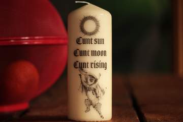C*nt Astrology Pillar Candle