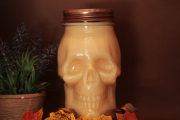 Maple Pecan Skully Scented Candle (VG)