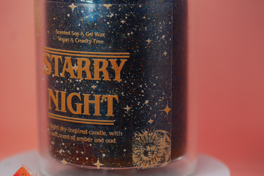 Starry Night Gel Wax Scented Candle