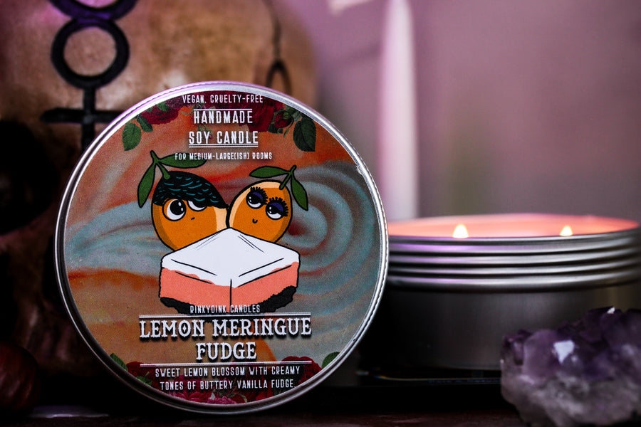 Lemon Meringue Fudge Scented Candle (VG)