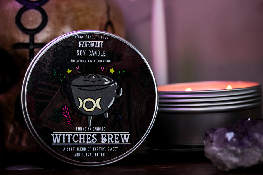 Witches Brew Scented Candle (VG)