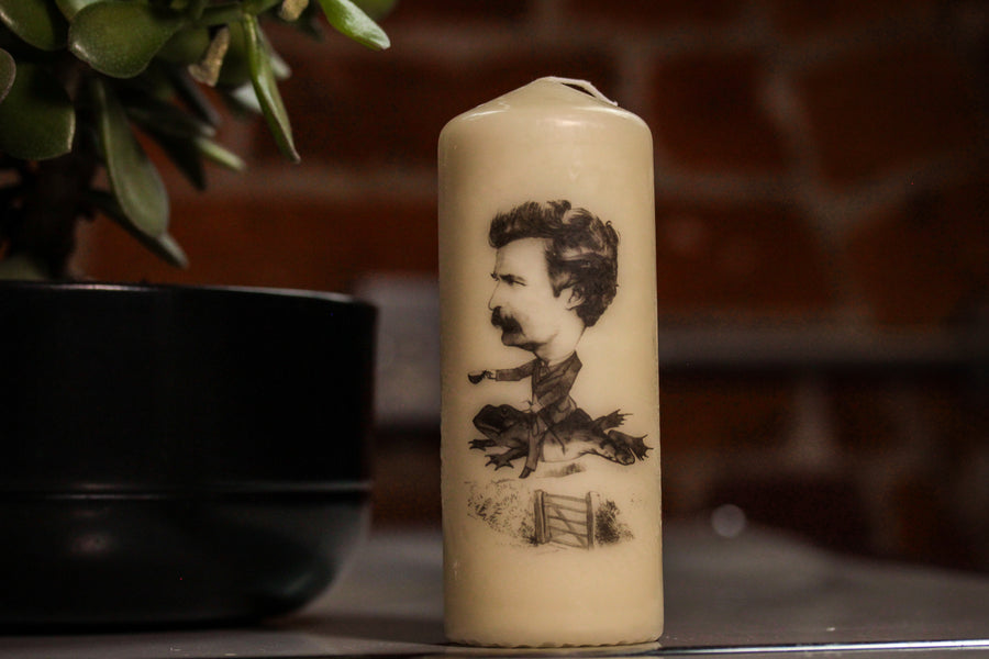 Hopping Mad Pillar Candle