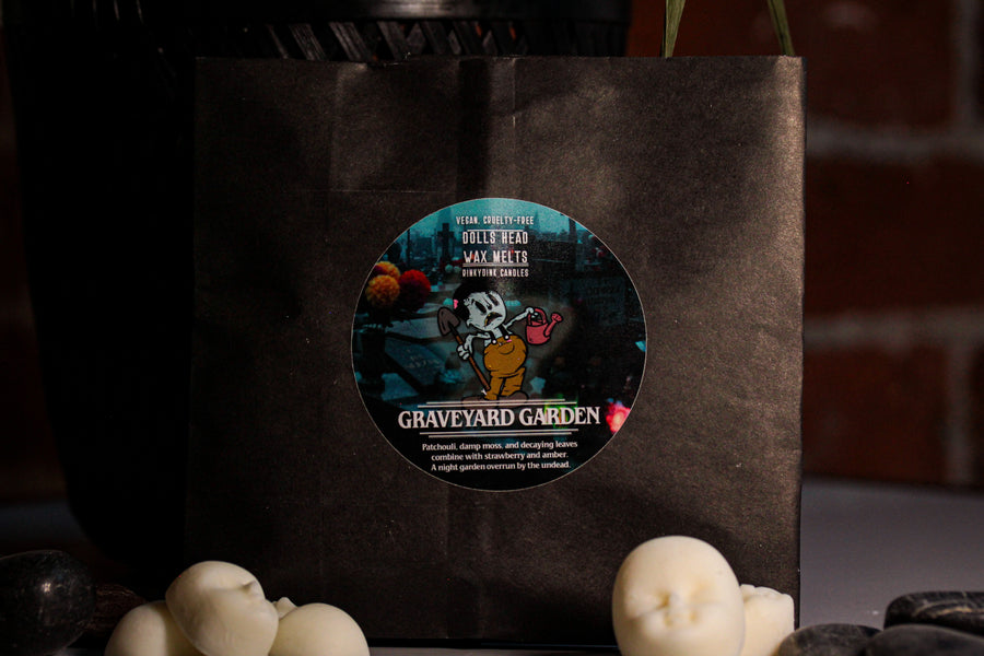 Graveyard Garden Dolls Head Wax Melts (VG)