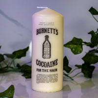 Victorian Hair "Tonic" Pillar Candle