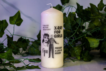 Xray For Girls Pillar Candle