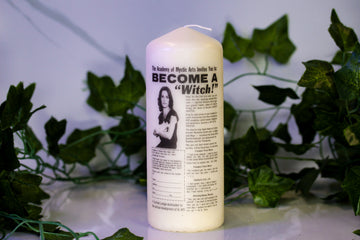 Become A Witch Pillar Candle