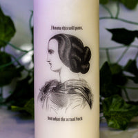 What The Actual Fuck Pillar Candle