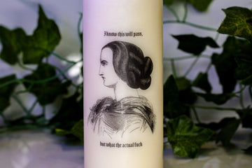 What The Actual Fuck Pillar Candle