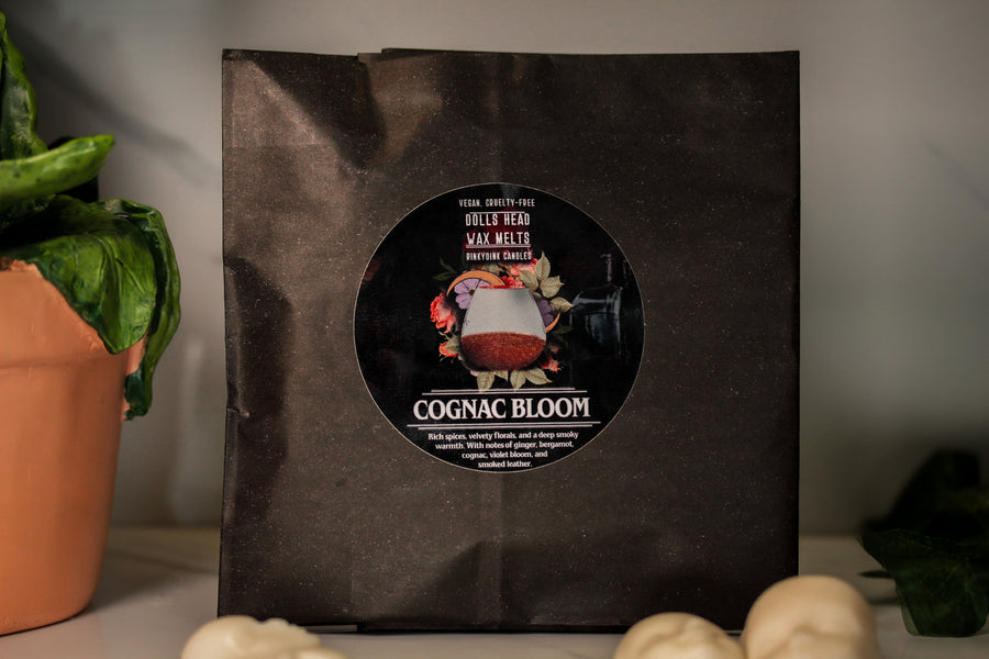 Cognac Bloom Dolls Head Wax Melts (VG)