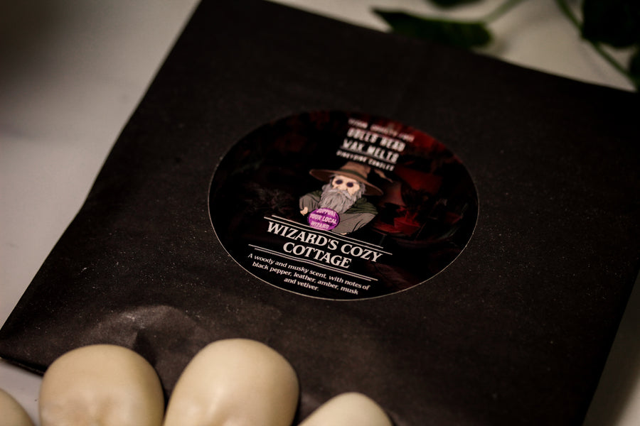 Wizard's Cozy Cottage Dolls Head Wax Melts (VG)