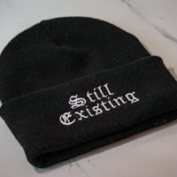 Still Existing Embroidered Beanie