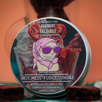 'Hot Mess' Fudge Sundae Scented Candle (VG)