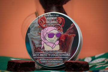 'Hot Mess' Fudge Sundae Scented Candle (VG)