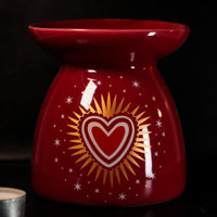 Nostalgic Red Heart Oil Burner