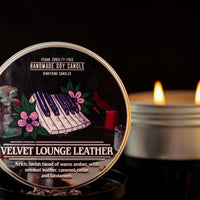 Velvet Lounge Leather Scented Candle (VG)
