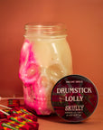 Drumstick Lolly Skully Scented Candle (VG)