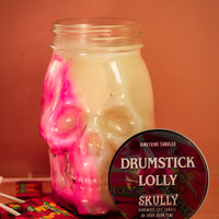Drumstick Lolly Skully Scented Candle (VG)
