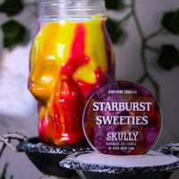 Starburst Sweeties Skully Scented Candle (VG)