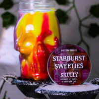 Starburst Sweeties Skully Scented Candle (VG)