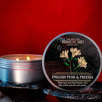 English Pear & Freesia Scented Candle (VG)