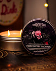 Fresh Coffee Grounds Scented Candle (VG)