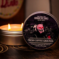 Fresh Coffee Grounds Scented Candle (VG)
