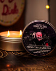Fresh Coffee Grounds Scented Candle (VG)