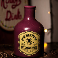 Widowsweb Apothecary Ceramic Vase