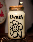 Death Jam Jar Candle (VG) (Vanilla Scented)