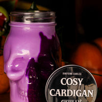 Cosy Cardigan Skully Scented Candle (VG)
