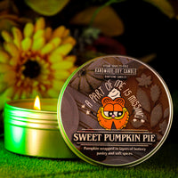 Sweet Pumpkin Pie Scented Candle (VG)