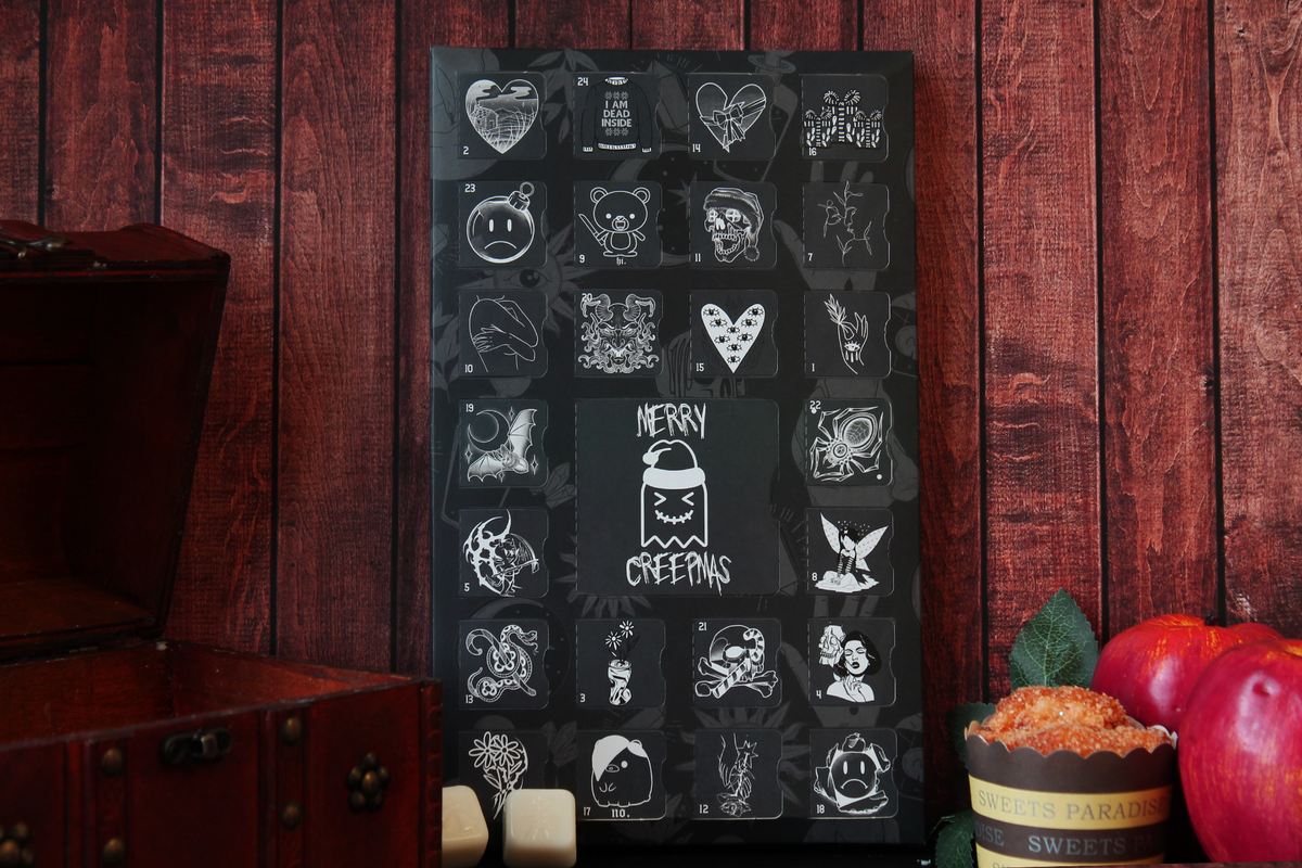 RinkyDink Tattoo Flash Wax Melt Advent Calendar - PRE ORDER