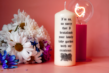 Lady Garden Mother's Day Pillar Candle