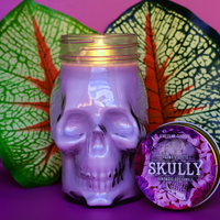 Parma Violets Skully Candle (VG)