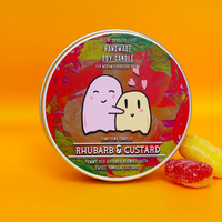 Rhubarb and Custard Scented Candle (VG)