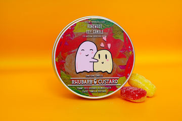 Rhubarb and Custard Scented Candle (VG)