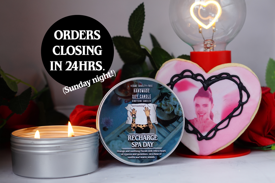 Trick or Treat Candle and Cookie Bundle