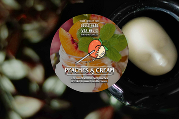 Peaches and Cream Dolls Head Wax Melts (VG)