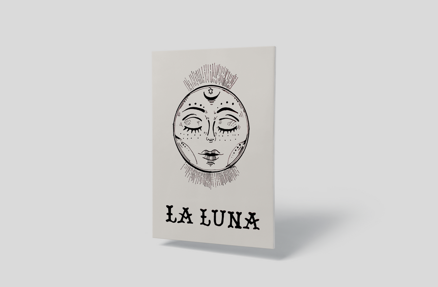 LA LUNA © - A4 Print - Original Artwork by RinkyDink©