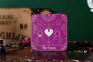 The Lovers Tarot Candle Coaster