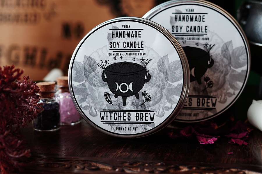 Witches Brew Scented Candle (VG)
