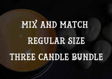 Mix and Match 3 Candle Bundle - Size Regular