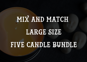 Mix and Match 5 Candle Bundle - Size Large